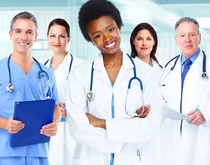 Imagem da equipe médica